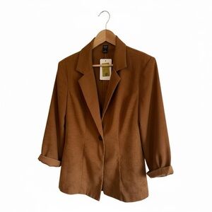 Emery Rose Brown Corduroy Blazer women’s Large